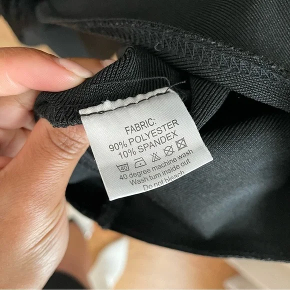 Front Row by Sara & Goldy Beaded Black Tea Length Formal Dress Size XS - Picture 9 of 15